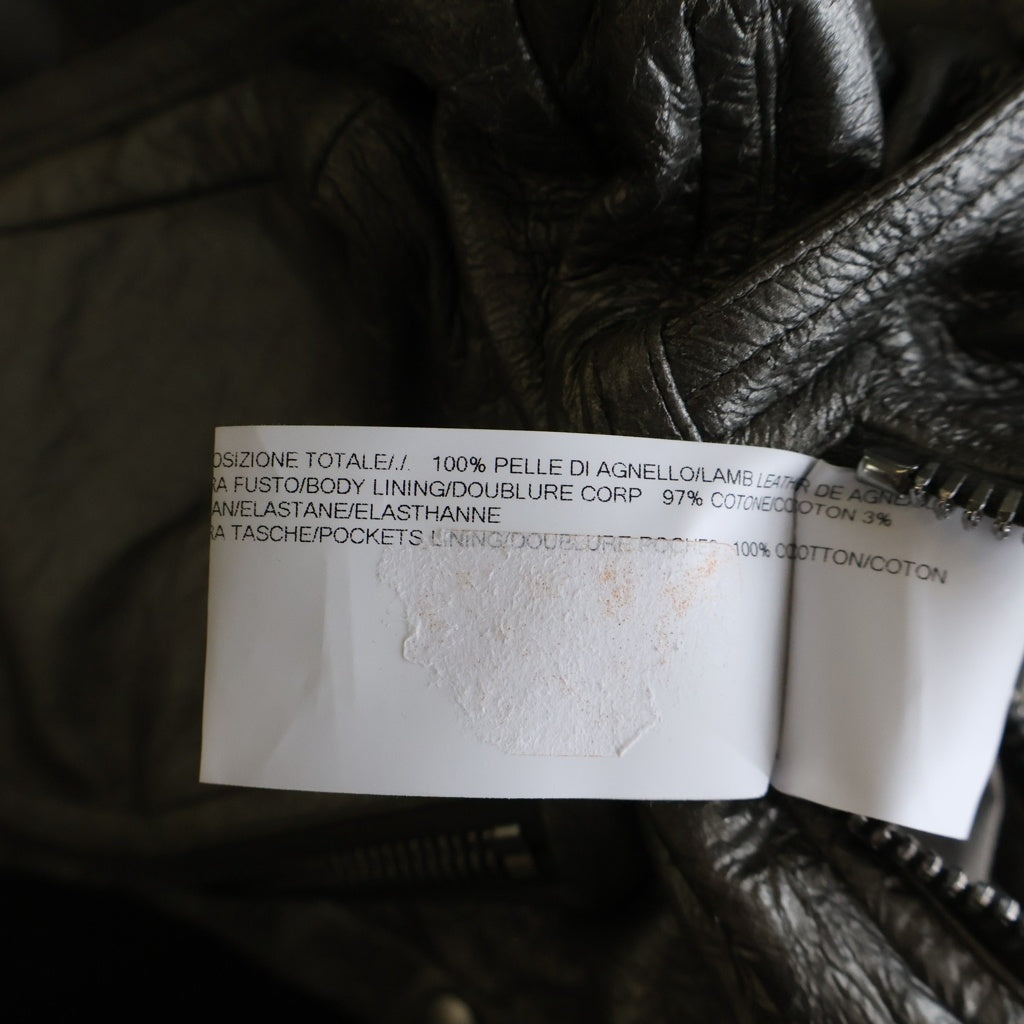 Rick Owens(リックオウエンス) 25SS CARGO VEST レザーカーゴベスト グレー RU01E5767-LBAM
