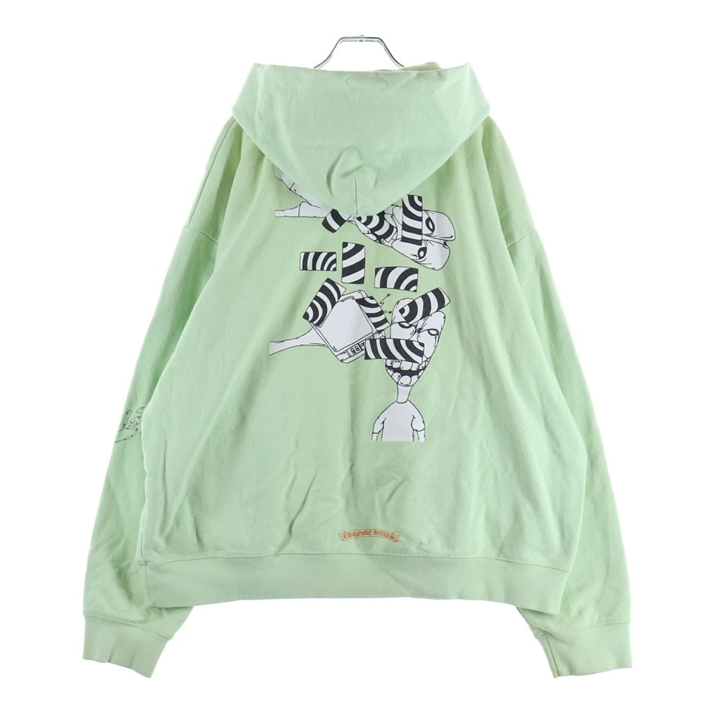 CHROME HEARTS(クロムハーツ) MATTY BOY PPO SEAFORM マッティボーイ プルオーバースウェットパーカー フーディー グリーン