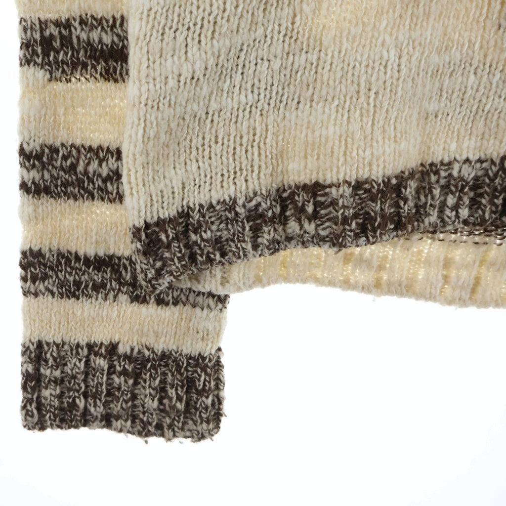 Maison Margiela(メゾンマルジェラ) 07AW ここのえ期 V Neck Knit Sweater Vネック ウールニットセーター アイボリー