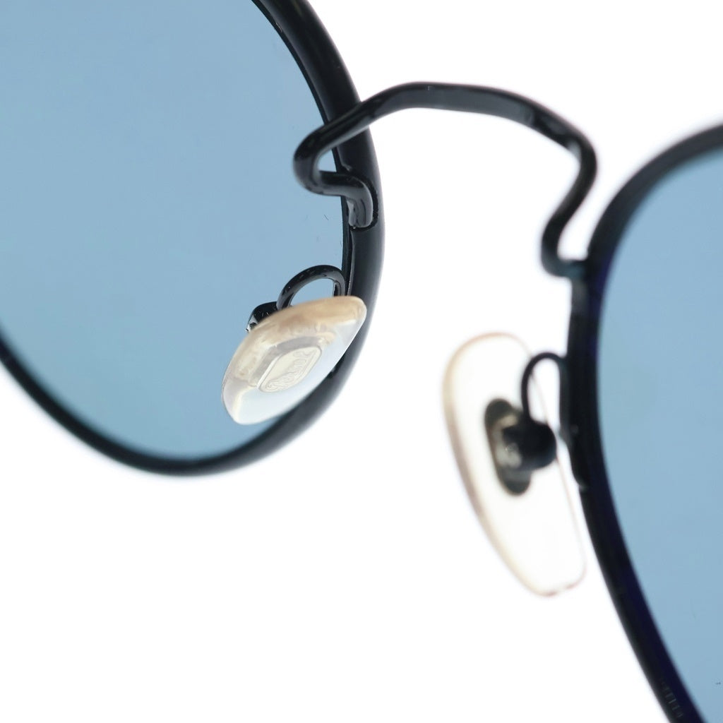 Persol(ペルソール) ラウンドフレーム メタルテンプル サングラス 眼鏡 アイウェア ブラック 2422-S-J