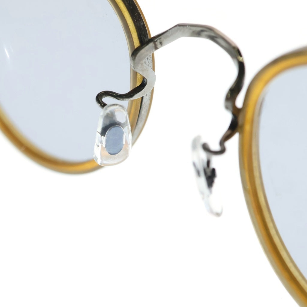 OLIVER PEOPLES(オリバーピープルズ) 雅 ラウンドフレーム サングラス 眼鏡 アイウェア シルバー AMT MP-2