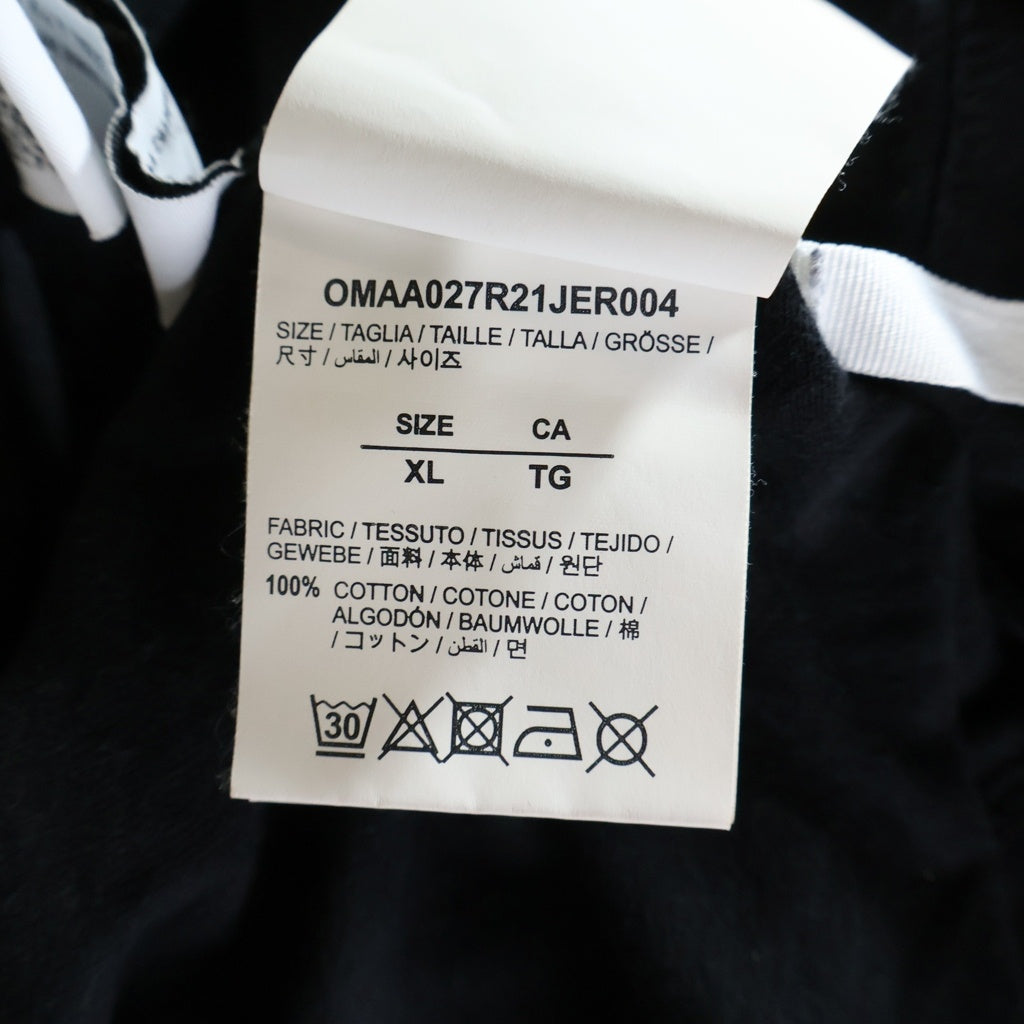 OFF-WHITE(オフホワイト) 21SS Caravaggio T-Shirt カラヴァッジョ 半袖Tシャツ ブラック OMAA027R21JER004