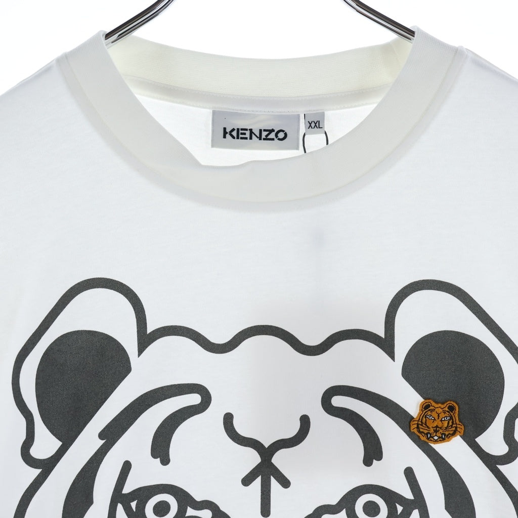 KENZO(ケンゾー) K-Tiger T-Shirt タイガープリント 半袖Tシャツ ホワイト FB65TS5224SA