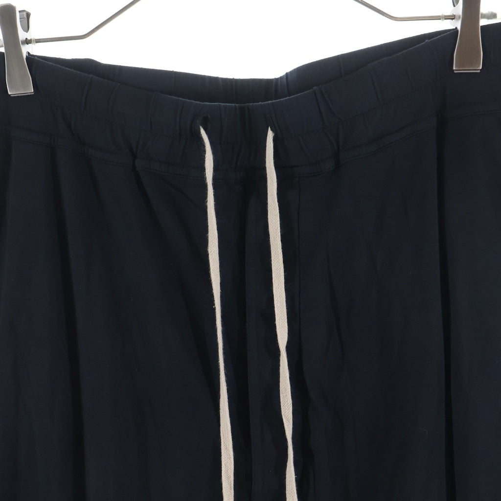 DRKSHDW(ダークシャドウ) 18SS Prisoner Drawstring Pants プリズナー ドローストリングサルエルパンツ ブラック DU18S3394-RN