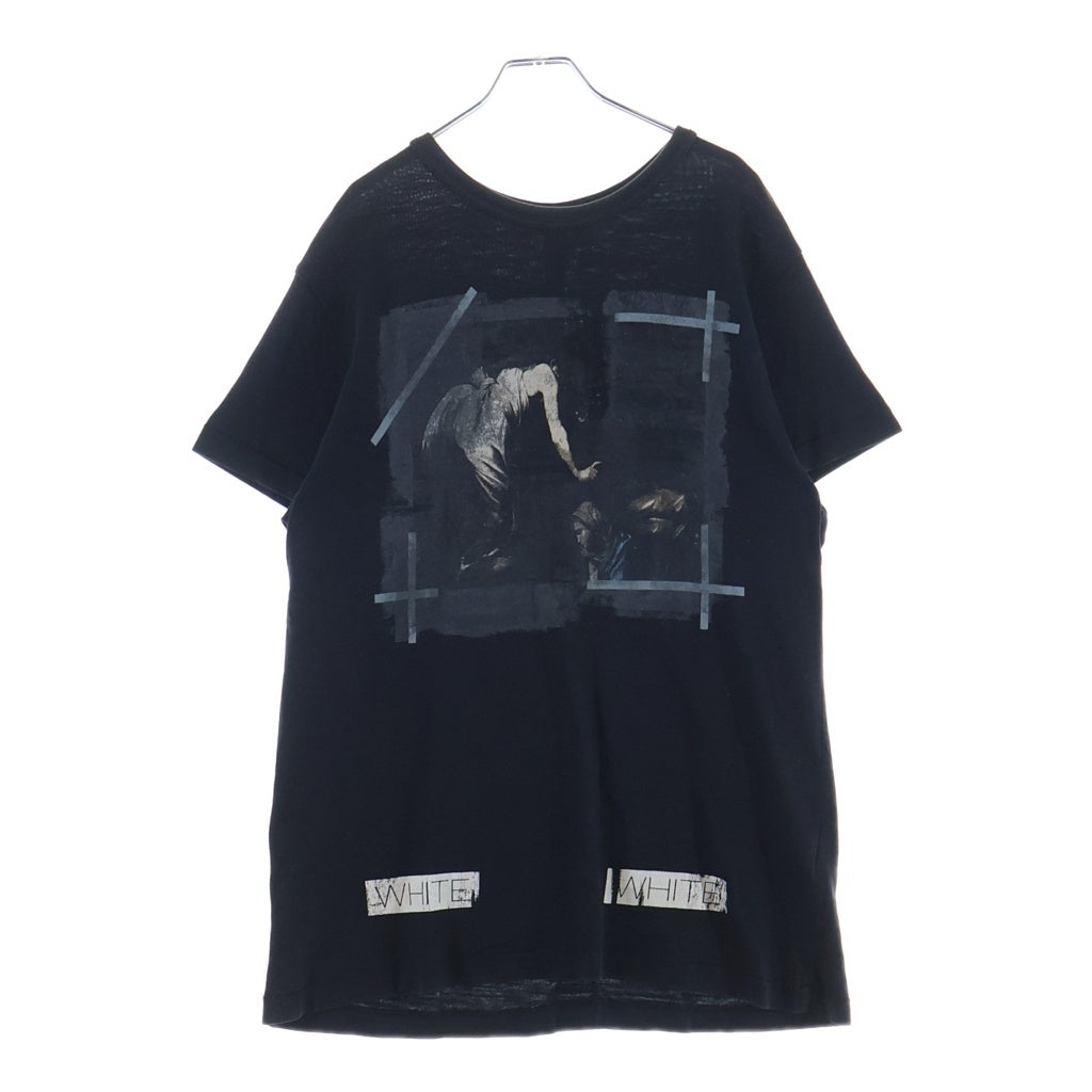 OFF-WHITE(オフホワイト) 16SS Caravaggio T-Shirt カラヴァッジョ 半袖Tシャツ ブラック