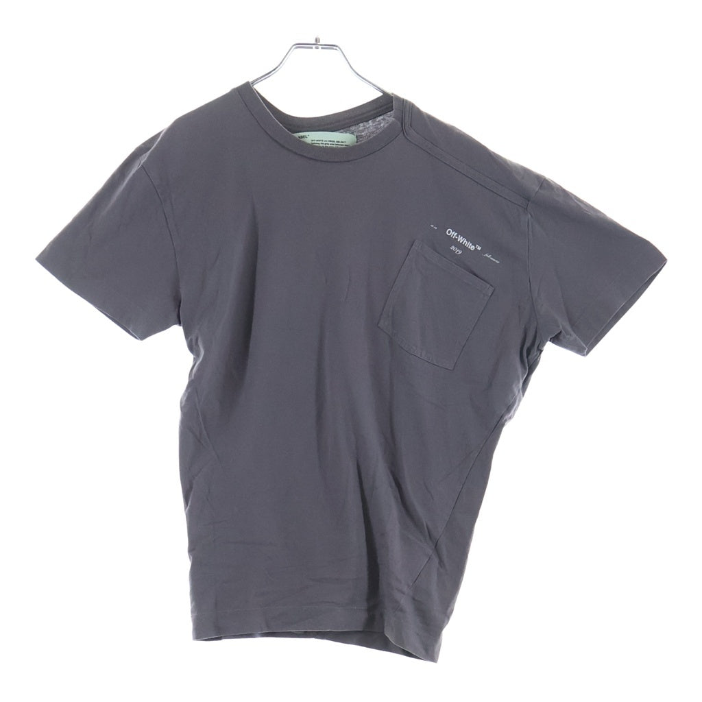 OFF-WHITE(オフホワイト) 18AW T-Shirt 半袖Tシャツ グレー OMAA057F18185004