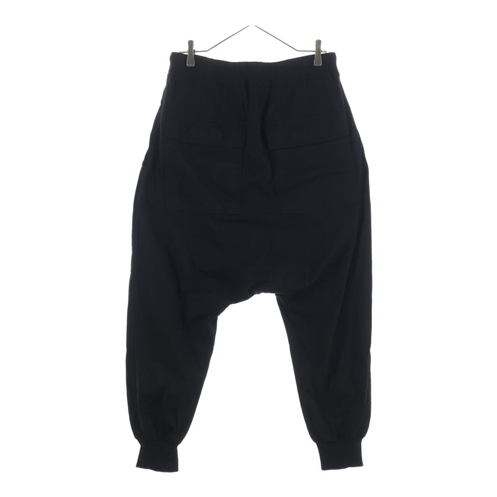 DRKSHDW(ダークシャドウ) 19AW Prisoner Drawstring Pants プリズナー ドローストリングサルエルパンツ ブラック DU19F6394-RN