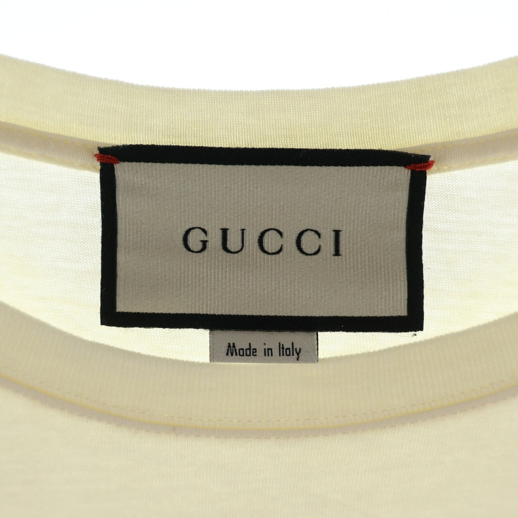 GUCCI(グッチ) T-Shirt 半袖Tシャツ アイボリー 493117 XJAKJ