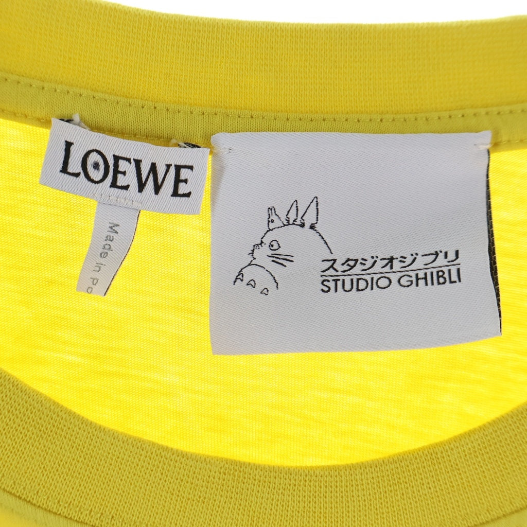 LOEWE(ロエベ) ×STUDIO GHIBLI T-Shirt スタジオジブリ 千と千尋の神隠し オオトリ様 半袖Tシャツ イエロー S928Y22J03