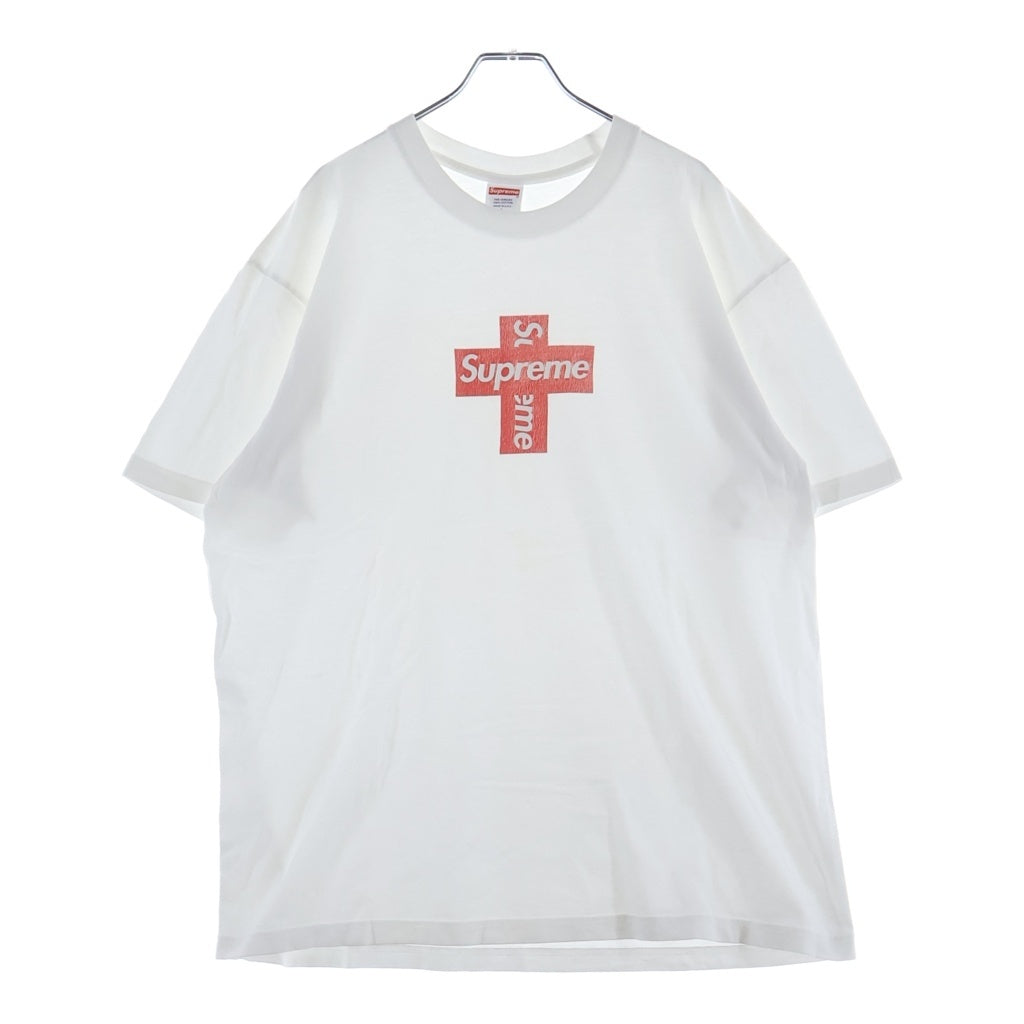 SUPREME(シュプリーム) 20AW Cross Box Logo Tee クロスボックスロゴ 半袖Tシャツ ホワイト