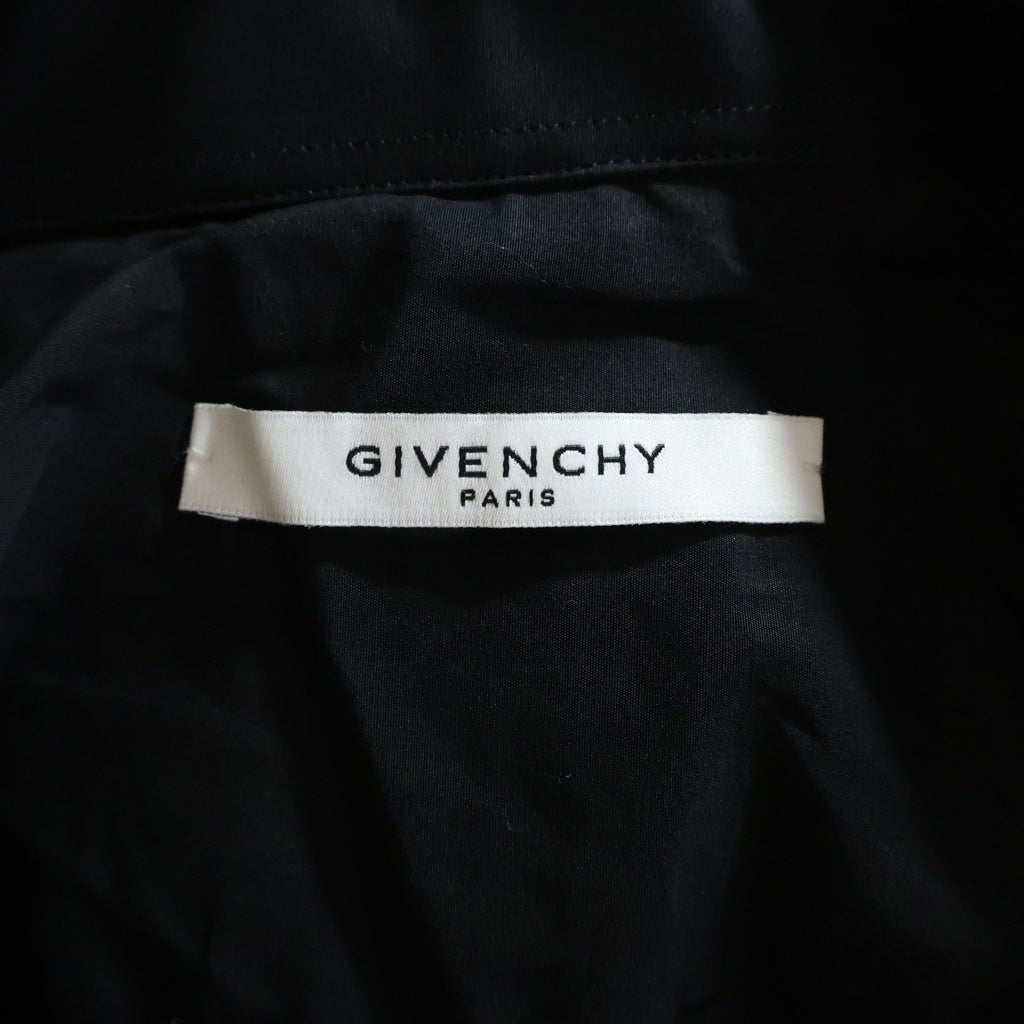 GIVENCHY(ジバンシィ) Studded Shirt スタッズ 長袖比翼シャツ ブラック 16S 6201 300