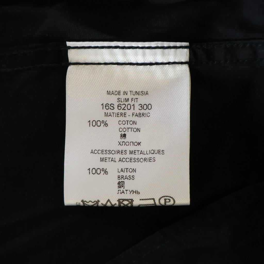GIVENCHY(ジバンシィ) Studded Shirt スタッズ 長袖比翼シャツ ブラック 16S 6201 300