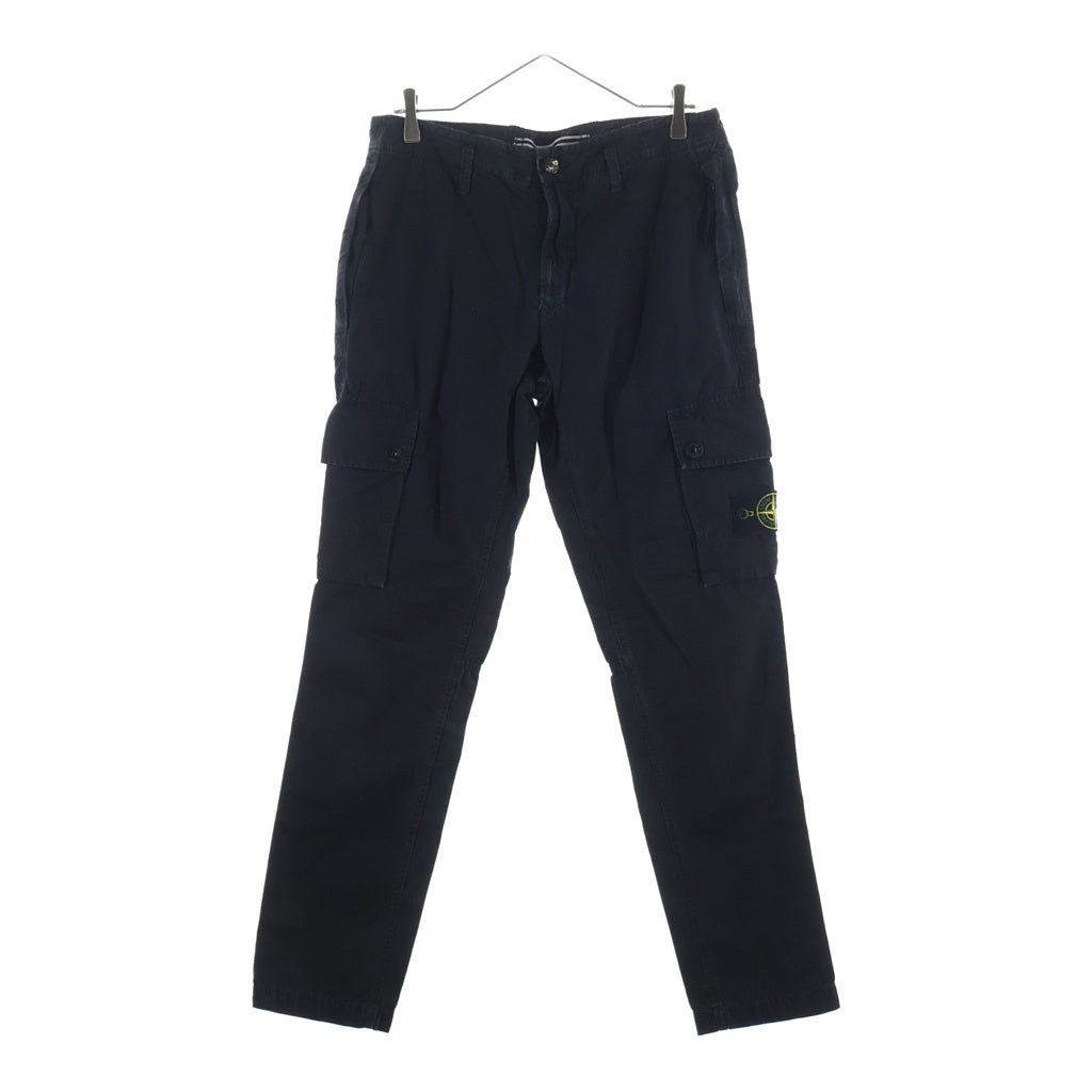 STONE ISLAND(ストーンアイランド) TYPE SL Cargo Pants ロゴワッペン カーゴパンツ ブラック 1015303WA