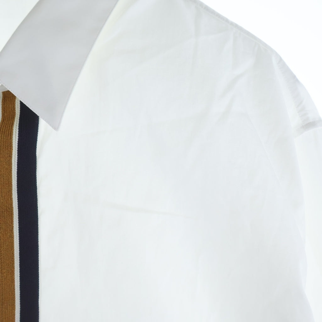 Dior HOMME(ディオールオム) L/S Shirt 長袖比翼シャツ ホワイト 533C517A3289