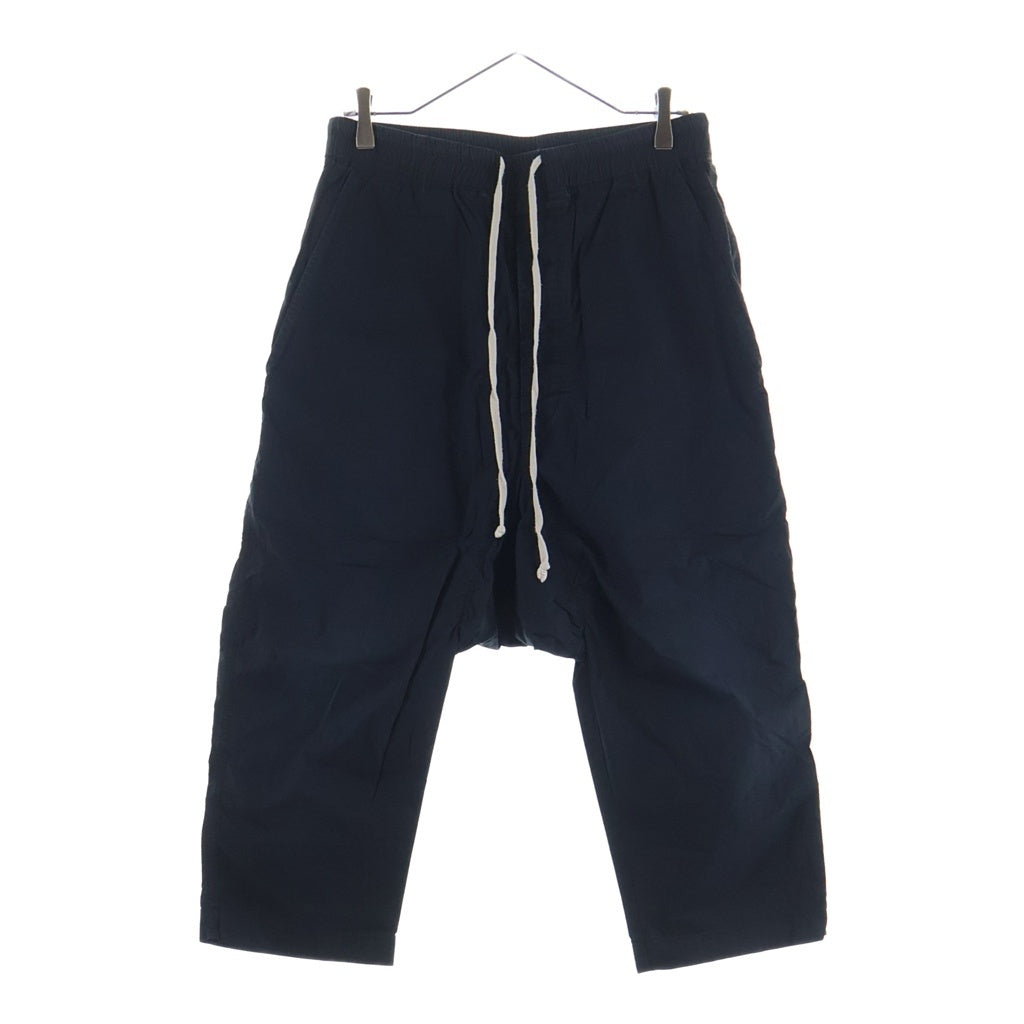 DRKSHDW(ダークシャドウ) 18SS Drawstring Cropped Pants ドローストリング クロップドパンツ ブラック DU18S3373-P
