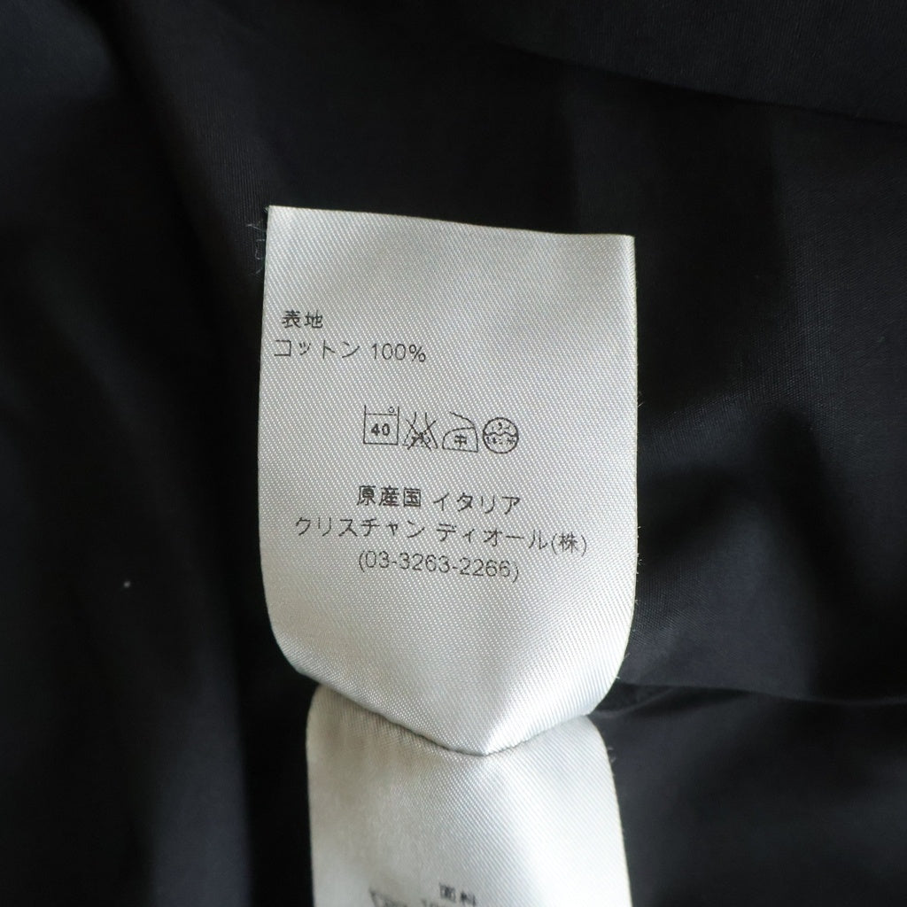 Dior HOMME(ディオールオム) L/S Shirt 長袖比翼シャツ ブラック 463C556Z1581 163C539A1581
