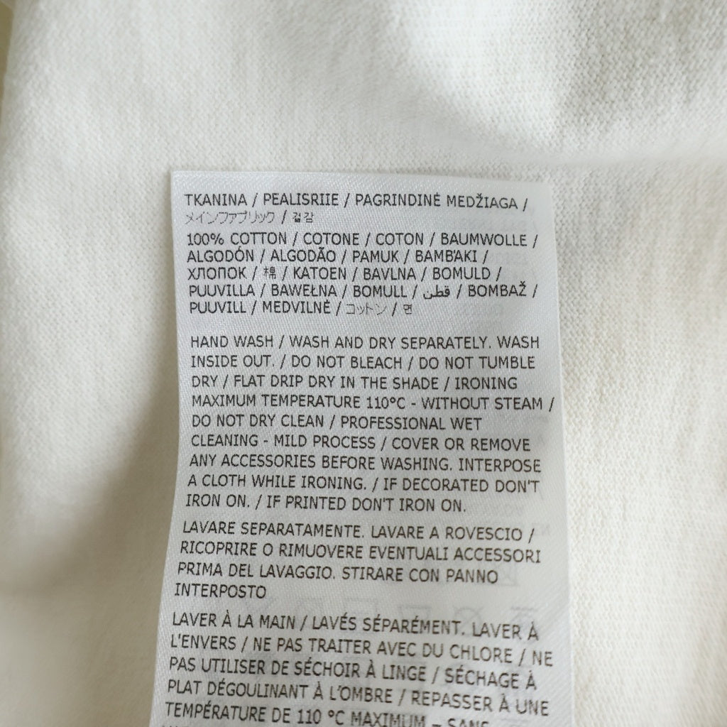 JIL SANDER(ジルサンダー) 23SS T-Shirt ロゴプリント 半袖Tシャツ アイボリー J21GC0001