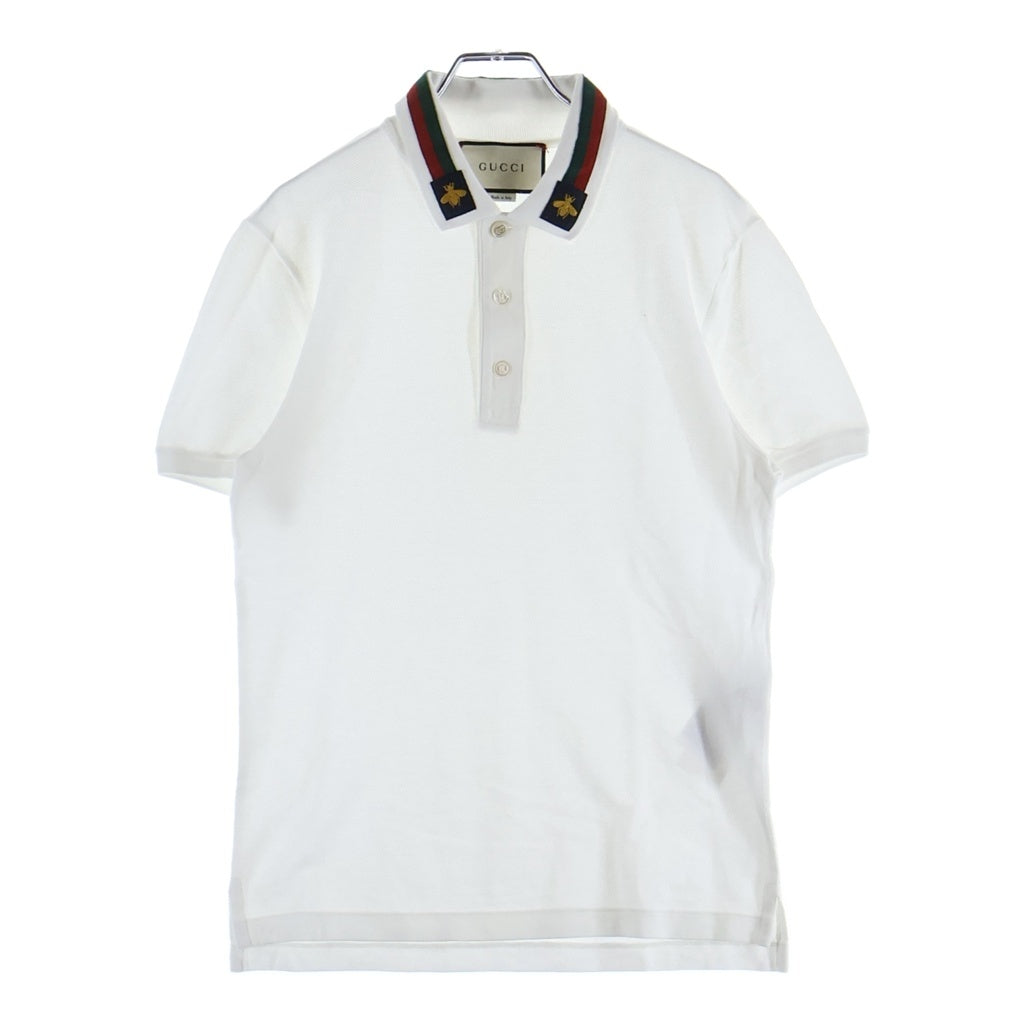 GUCCI(グッチ) Polo Shirt 半袖ポロシャツ ホワイト 453865 X5H77