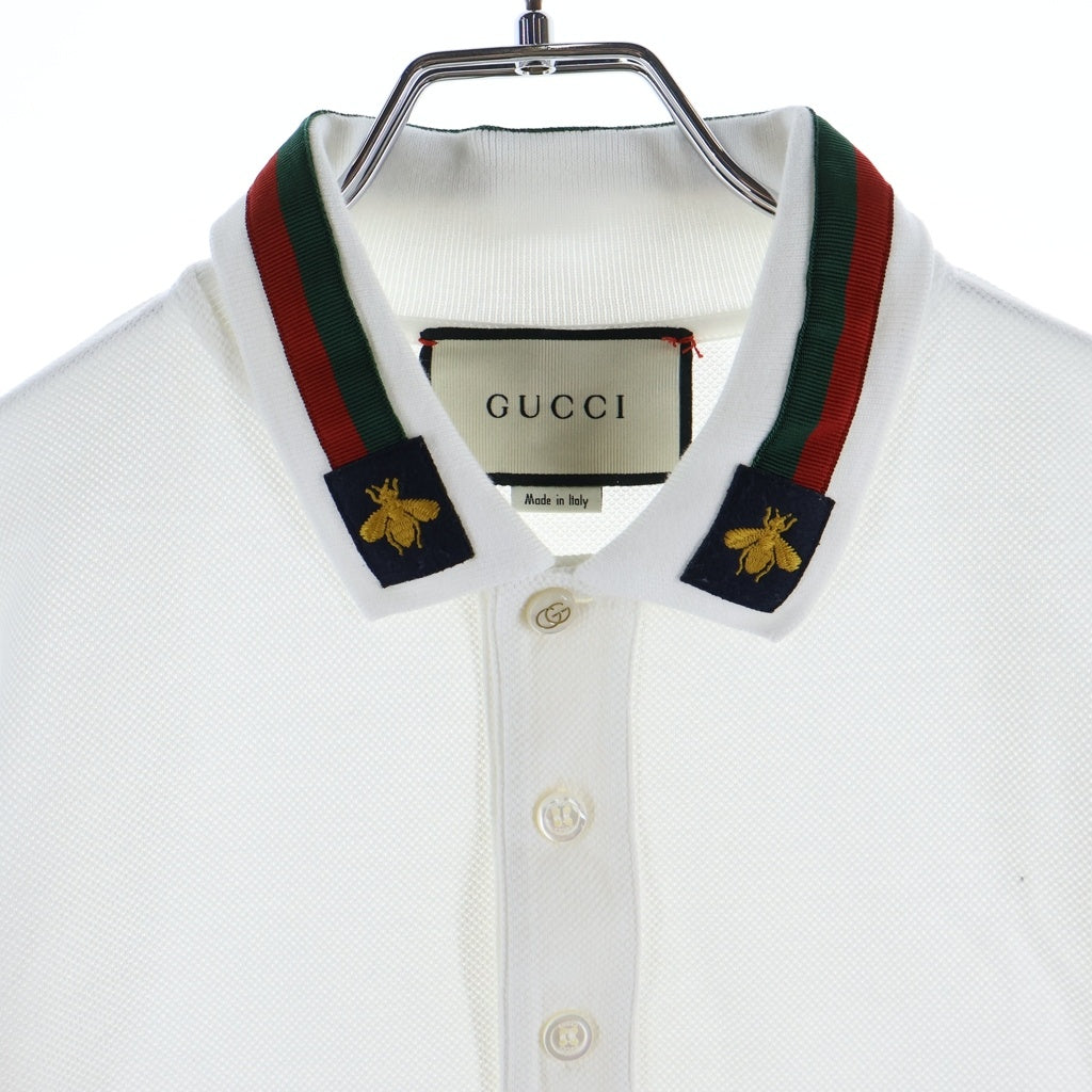 GUCCI(グッチ) Polo Shirt 半袖ポロシャツ ホワイト 453865 X5H77