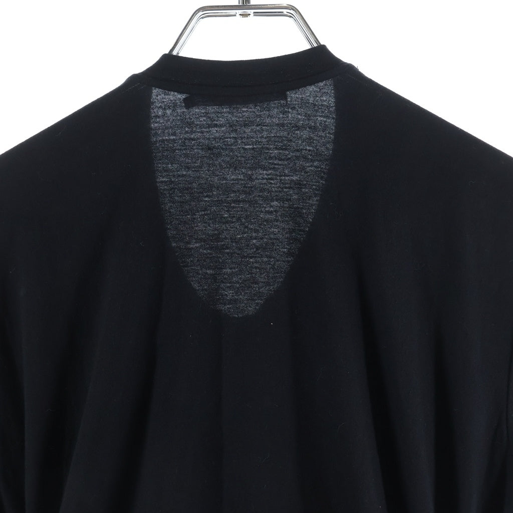 BALMAIN(バルマン) Rhinestone T-Shirt ラインストーン 半袖Tシャツ ブラック