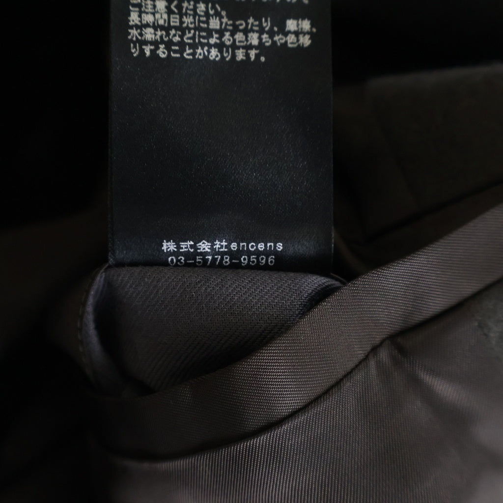 Stein(シュタイン) 22AW MELTON DOUBLE BREASTED COAT メルトン ダブル ブレスト コート ジャケット ブラウン ST.401