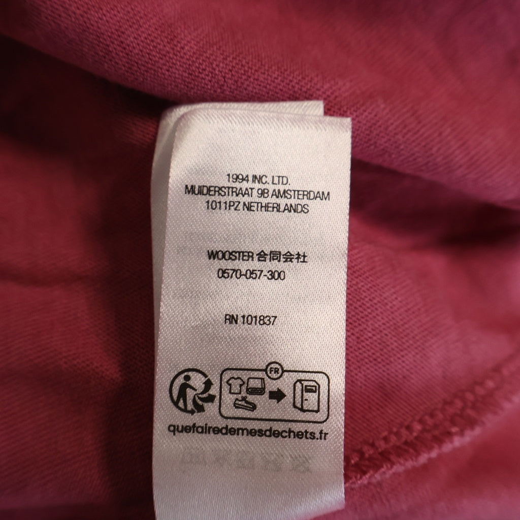 SUPREME(シュプリーム) 23SS Animal Kingdom S/S Top Magenta アニマルキングダム エンブロイダリーデザイン クルーネック コットン半袖Tシャツ カットソー ピンク -