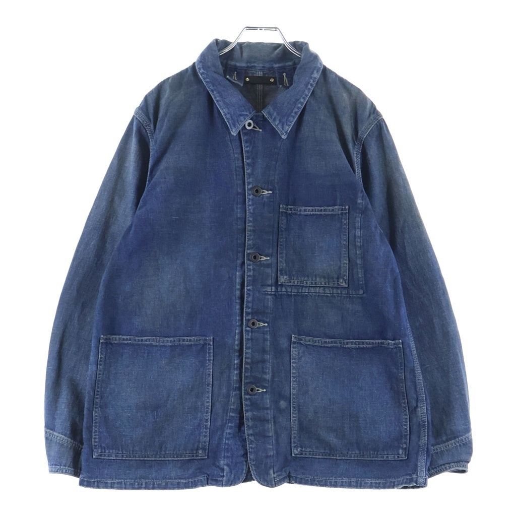MINEDENIM(マインデニム) G.Nep Denim Liner Coverall JKT デニムカバーオールジャケット インディゴ 2410-8001-85-012