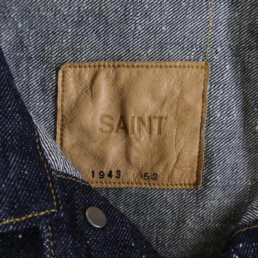 SAINT MICHAEL(セントマイケル) ×BerBerJin DENIM JACKET SM-MK8-0000-C45 ×ベルベルジン デニムジャケット インディゴ