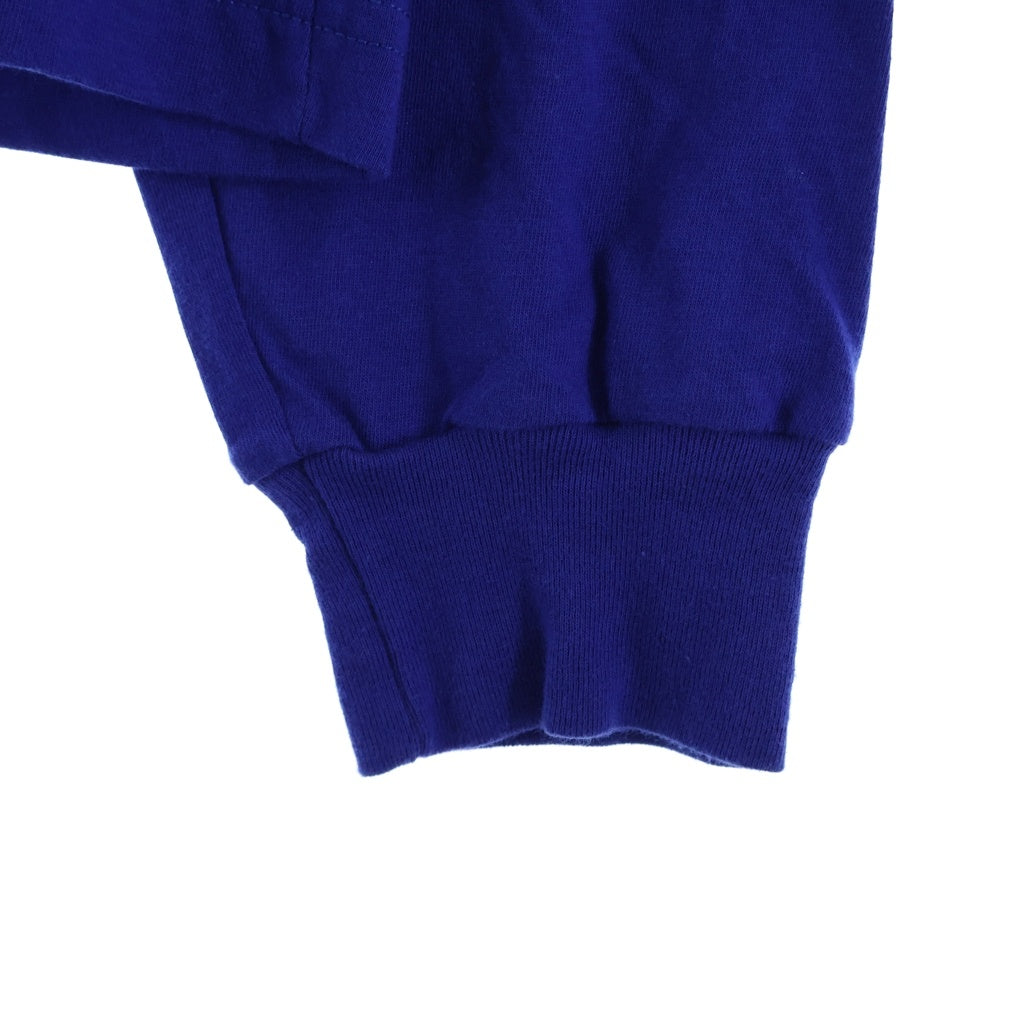 CHROME HEARTS(クロムハーツ) BLUE STAR LONG SLEEVE TEE バックスタープリントクルーネック長袖Tシャツ ロングスリーブカットソー ブルー