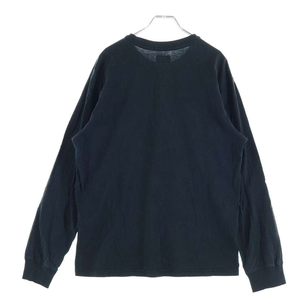 SUPREME(シュプリーム) Small Box Tee スモールボックスロゴ クルーネック コットン 長袖Tシャツ カットソー ブラック