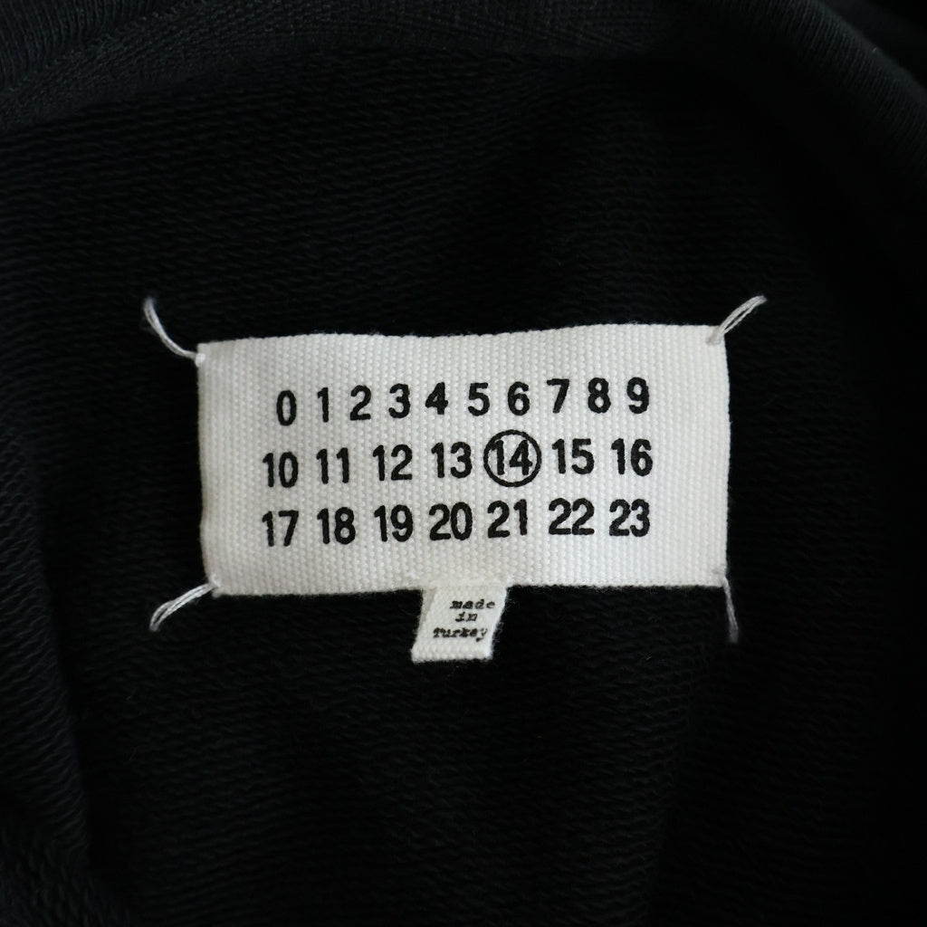 Maison Margiela(メゾンマルジェラ) STEREOTYPE HOODY パッチデザイン ステレオタイプ フーデッド スウェット パーカー ブラック S50GU0132