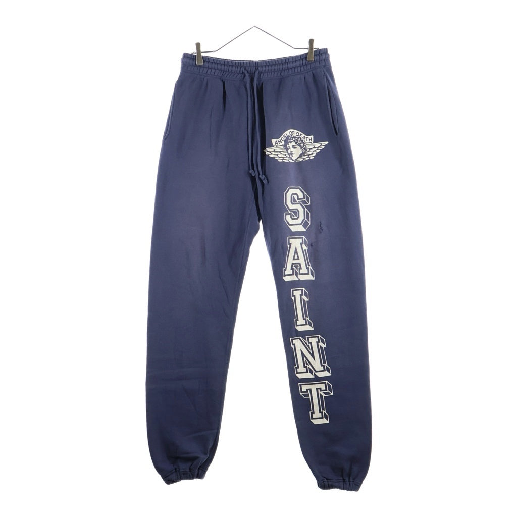 SAINT MICHAEL(セントマイケル) 23AW ANGEL SWT PNT エンジェル スウェットパンツ ネイビー SM-S23-0000-054