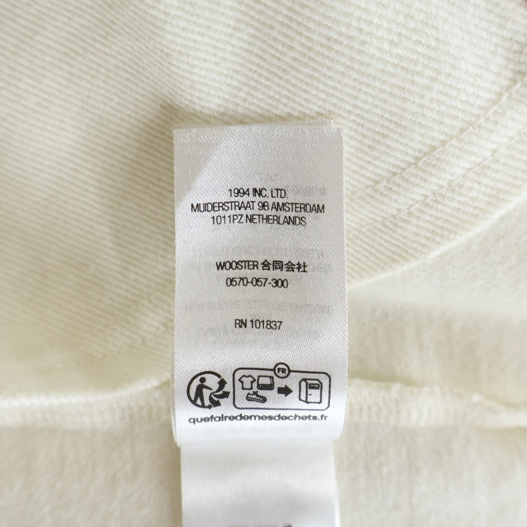 SUPREME(シュプリーム) 25SS ×40Acres Twill Baseball Jersey フォーティ・エイカーズ ロゴエンブロイダリー ベースボールシャツ ホワイト