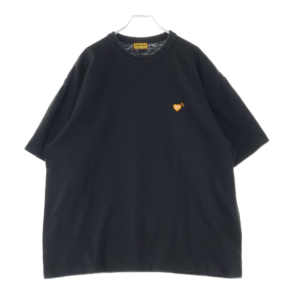 HUMAN MADE(ヒューマンメイド) 渋谷限定 ラビット プリントデザイン クルーネック半袖Tシャツ カットソー ブラック