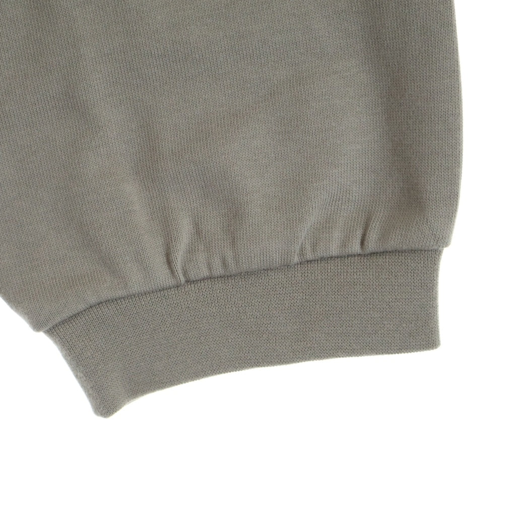 FEAR OF GOD ESSENTIALS(フィアオブゴッド エッセンシャルズ) HEAVY L/S T-SHIRT ヘビーオンス ラバーロゴ 長袖Tシャツ ロンT ベージュ