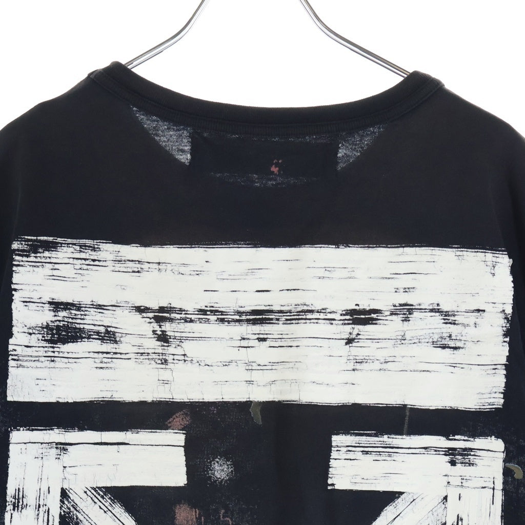 OFF-WHITE(オフホワイト) 17AW Galaxy Brushed T-Shirt ギャラクシー ブラッシュド 半袖Tシャツ ブラック OMAA002F17620017