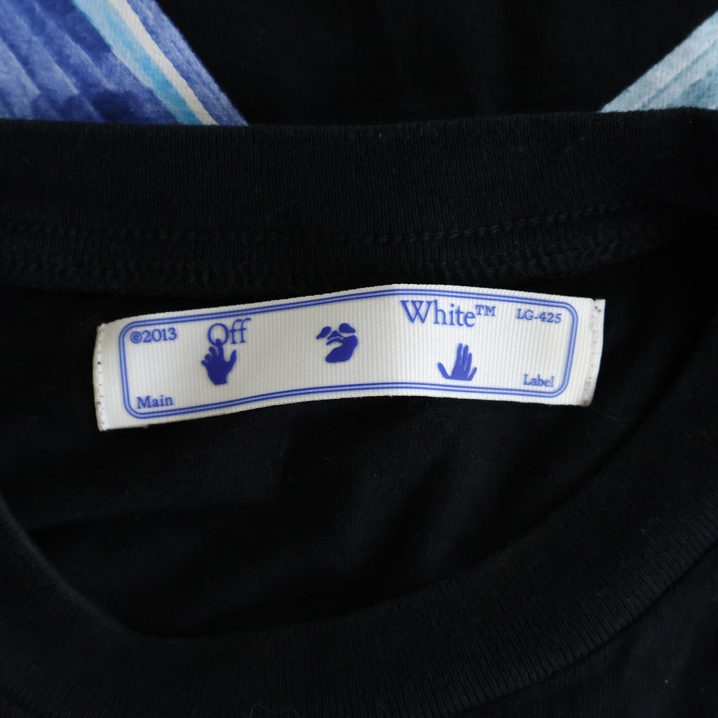 OFF-WHITE(オフホワイト) 20AW Marker Arrow Over T-Shirt 半袖Tシャツ ブラック OMAA038E20JER002