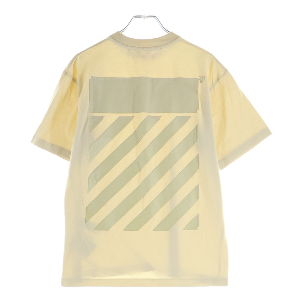 OFF-WHITE(オフホワイト) Diag Printed T-Shirt 半袖Tシャツ ベージュ OWAA049C99JER001