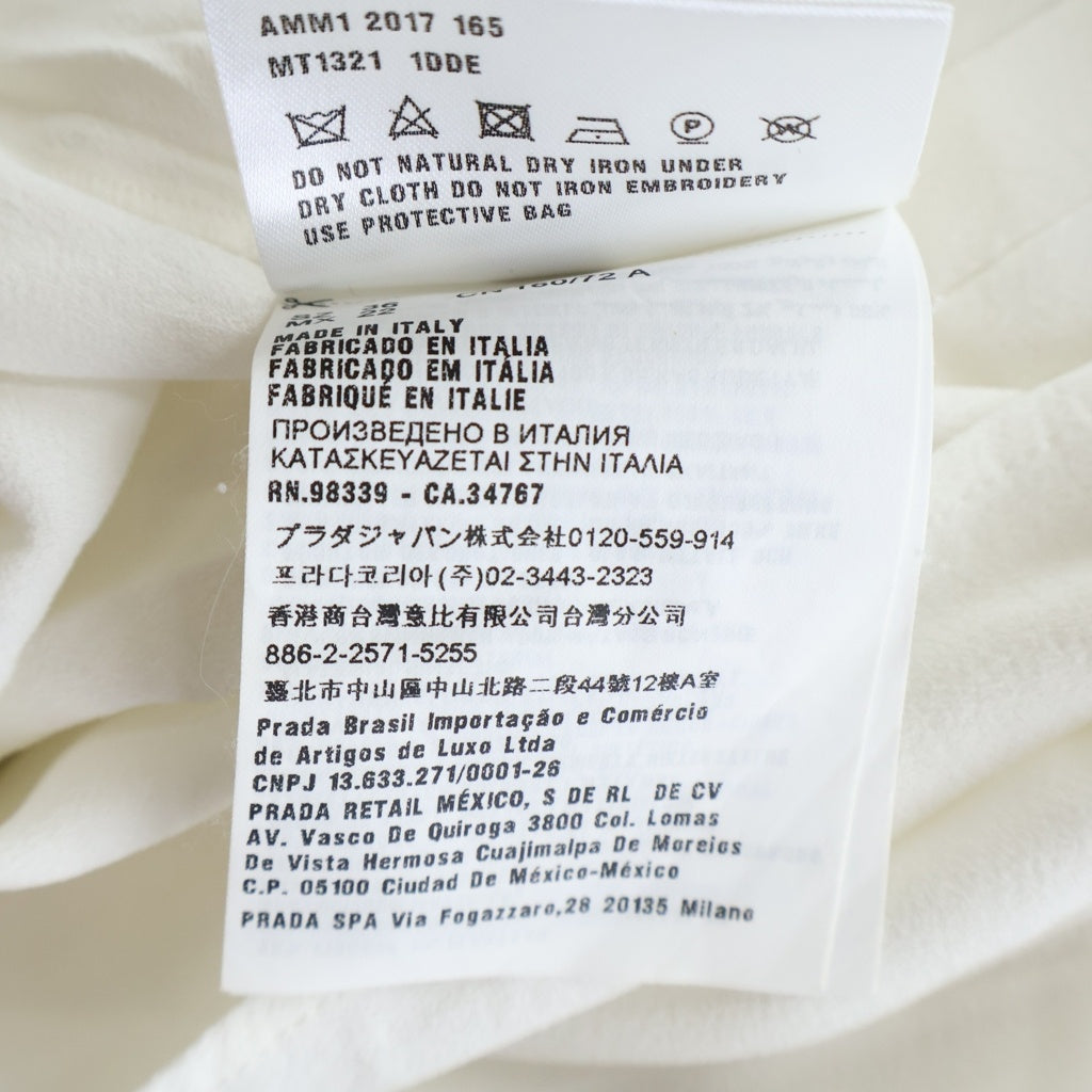 miumiu(ミュウミュウ) Blouse ビジュー付き ノースリーブブラウス ホワイト レディース MT1321