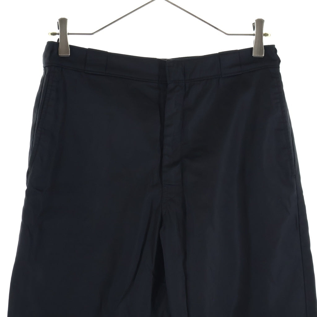 PRADA(プラダ) Nylon Jogger Pants トライアングルロゴ ナイロンジョガーパンツ ブラック DNA893 S201 I18