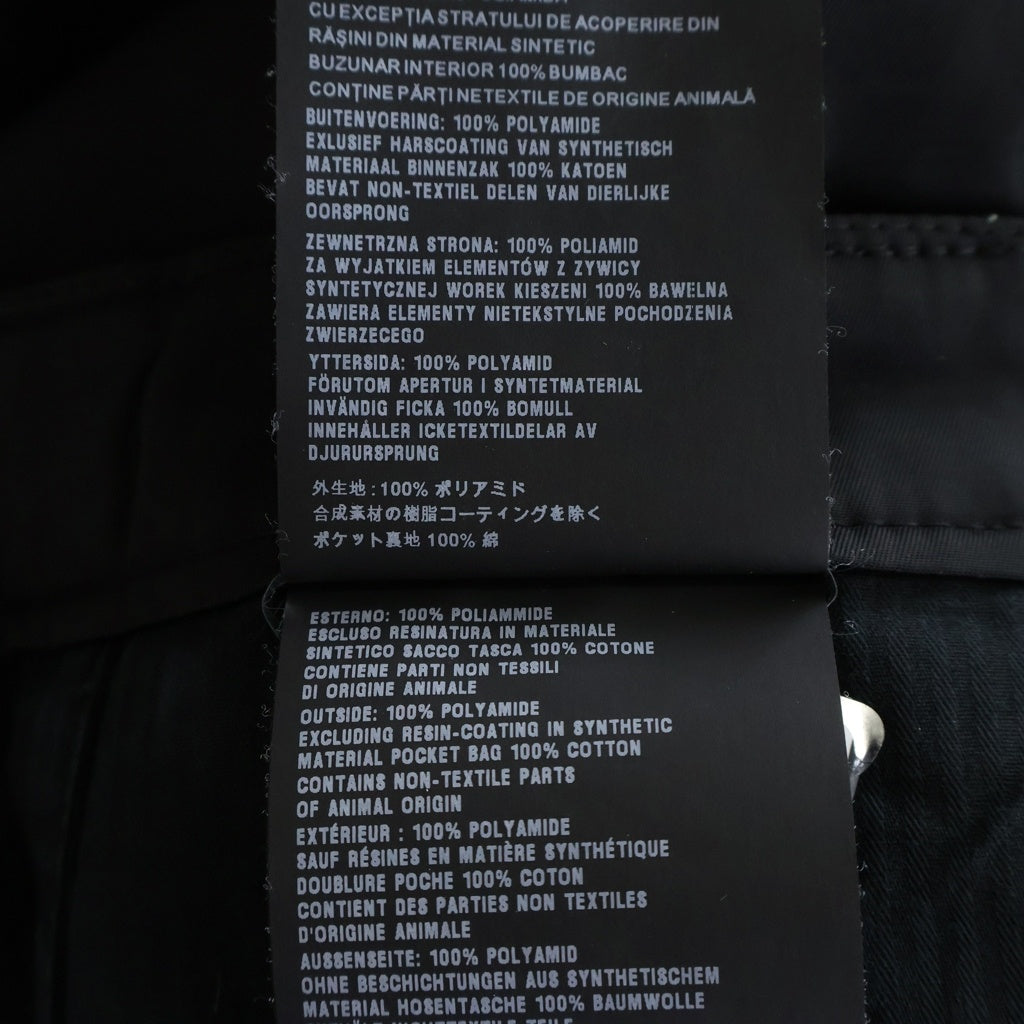 PRADA(プラダ) Nylon Jogger Pants トライアングルロゴ ナイロンジョガーパンツ ブラック DNA893 S201 I18
