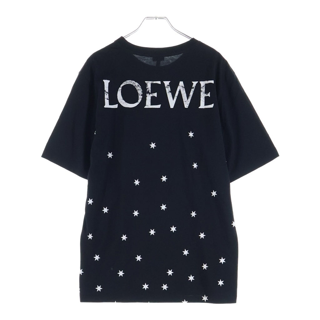 LOEWE(ロエベ) Star T-Shirt スタープリント 半袖Tシャツ ブラック H6289340CR