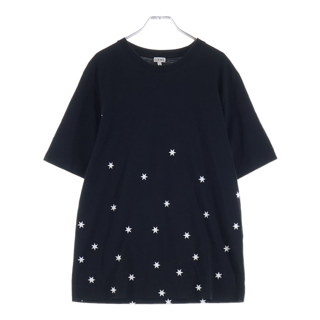 LOEWE(ロエベ) Star T-Shirt スタープリント 半袖Tシャツ ブラック H6289340CR