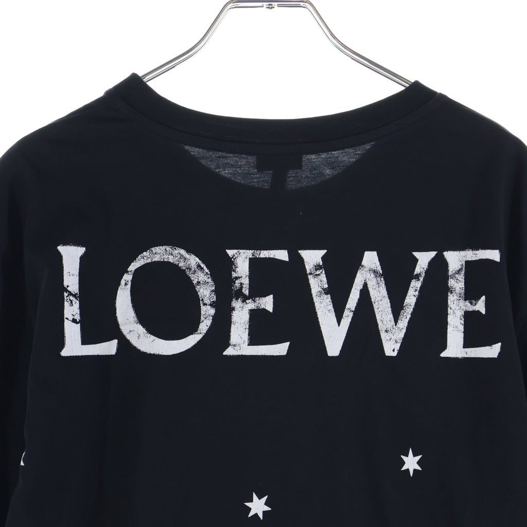 LOEWE(ロエベ) Star T-Shirt スタープリント 半袖Tシャツ ブラック H6289340CR
