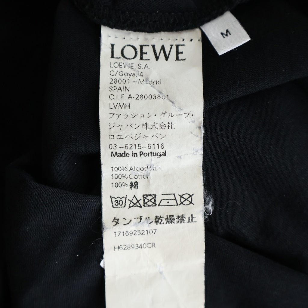 LOEWE(ロエベ) Star T-Shirt スタープリント 半袖Tシャツ ブラック H6289340CR