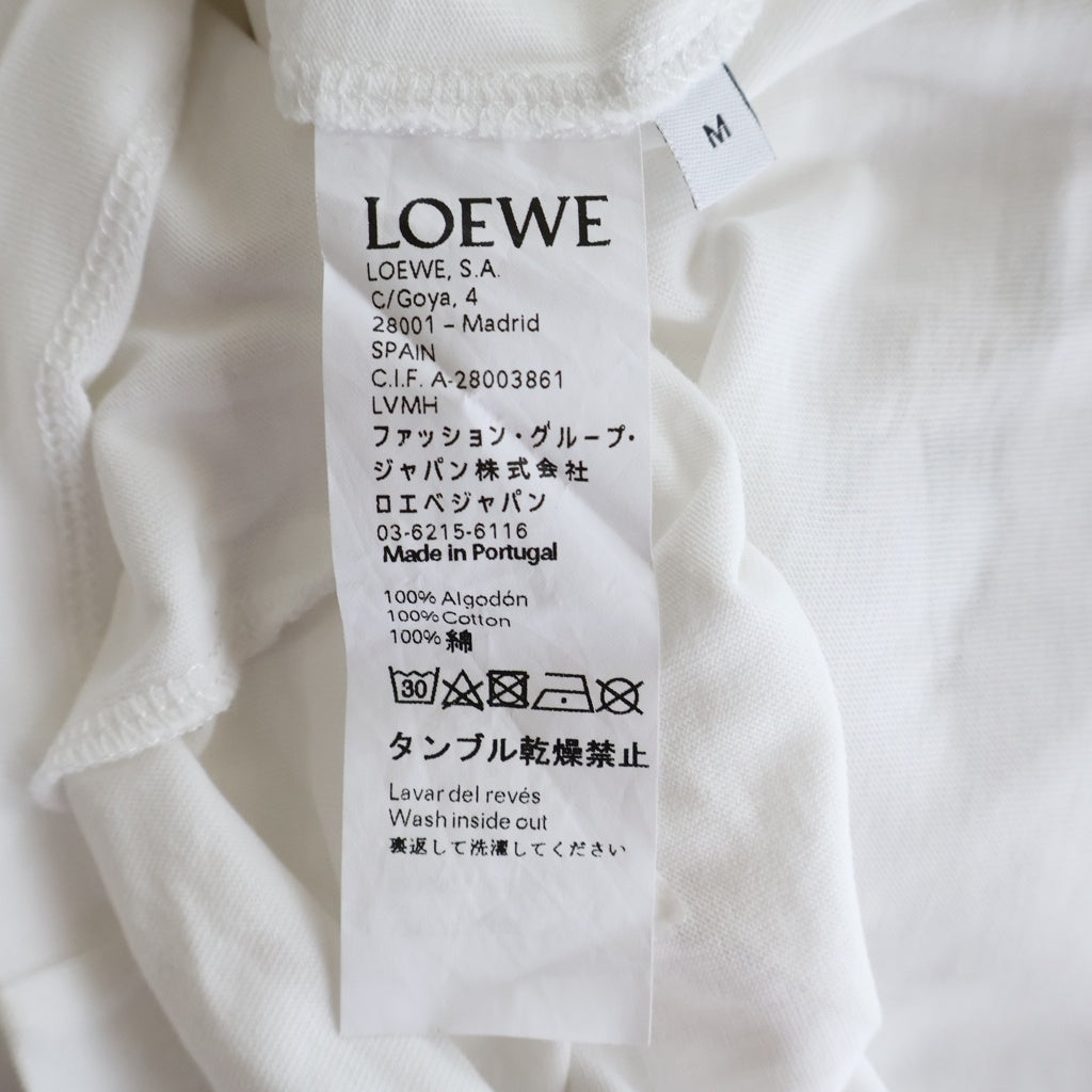 LOEWE(ロエベ) Bird Print Anagram T-Shirt バード アナグラム 半袖Tシャツ ブラック S6199720CR
