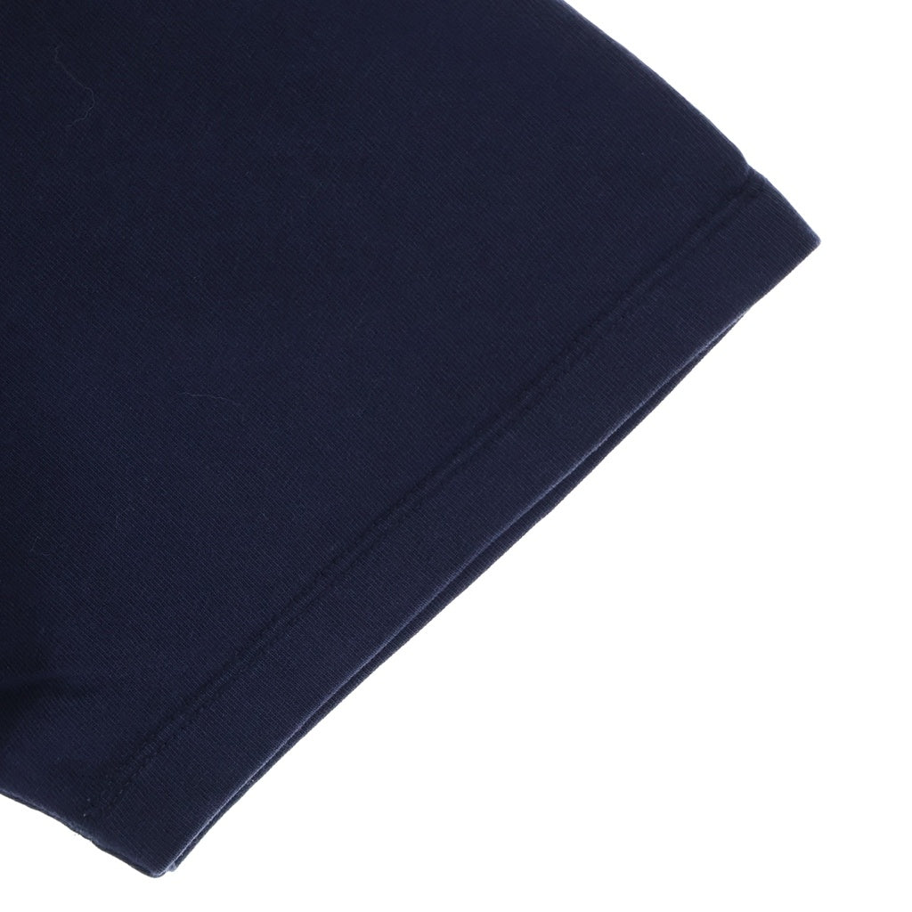 AMI Alexandre Mattiussi(アミアレクサンドルマテュッシ) T-Shirt ハートロゴ刺繍 半袖Tシャツ ブラック UTS005.726