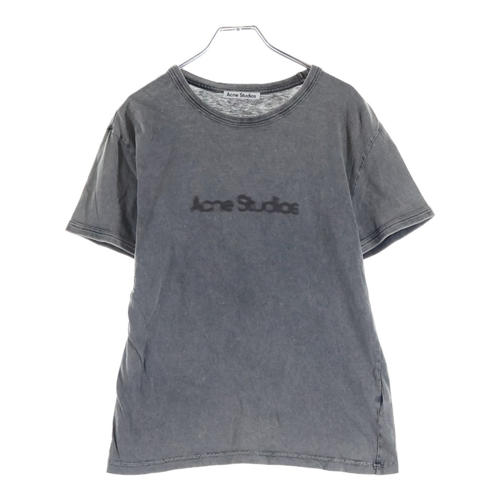 Acne Studios(アクネ ストゥディオズ) T-Shirt フェードロゴ 半袖Tシャツ グレー AL0353- AL0353
