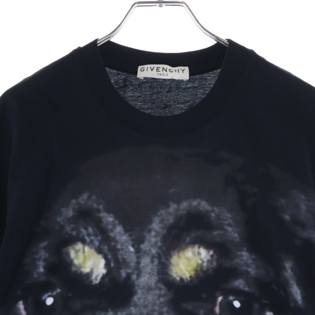 GIVENCHY(ジバンシィ) 18SS Rottweiler T-Shirt ロットワイラー ドッグプリント半袖Tシャツ ブラック BM705L3Y1P