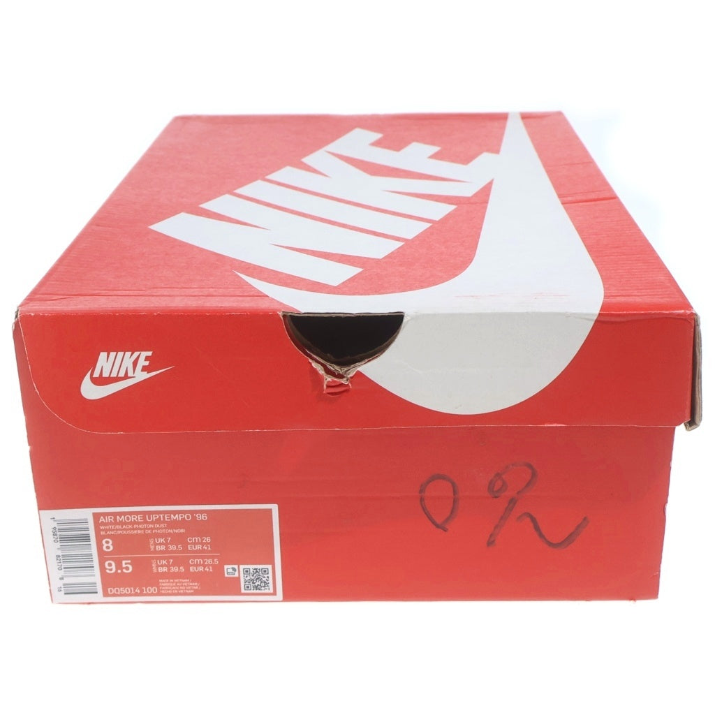 NIKE(ナイキ) AIR MORE UPTEMPO COPY PASTE エアモアアップテンポ コピーペースト ハイカットスニーカー ホワイト US8/26cm DQ5014-100